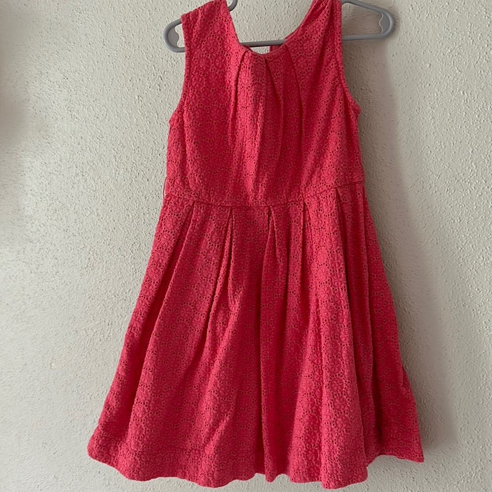 Mini Boden sleeveless eyelet dress